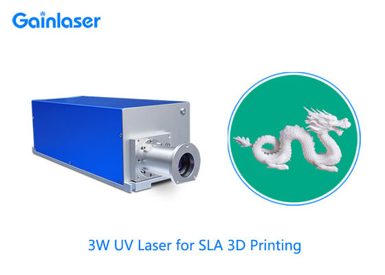 laser UV de 355nm 3W para a impressão da estereolitografia 3D
